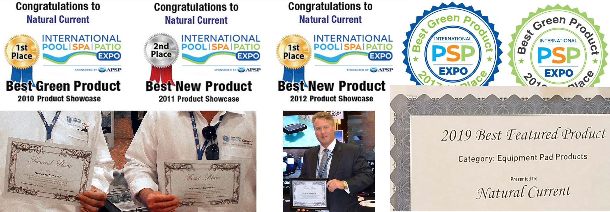 Natural Current industry recognition and team legacy